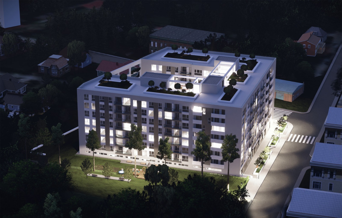 Vanzare apartament 2 camere, 57,50 mp, bloc nou, Cug la 2 minute de Selgros