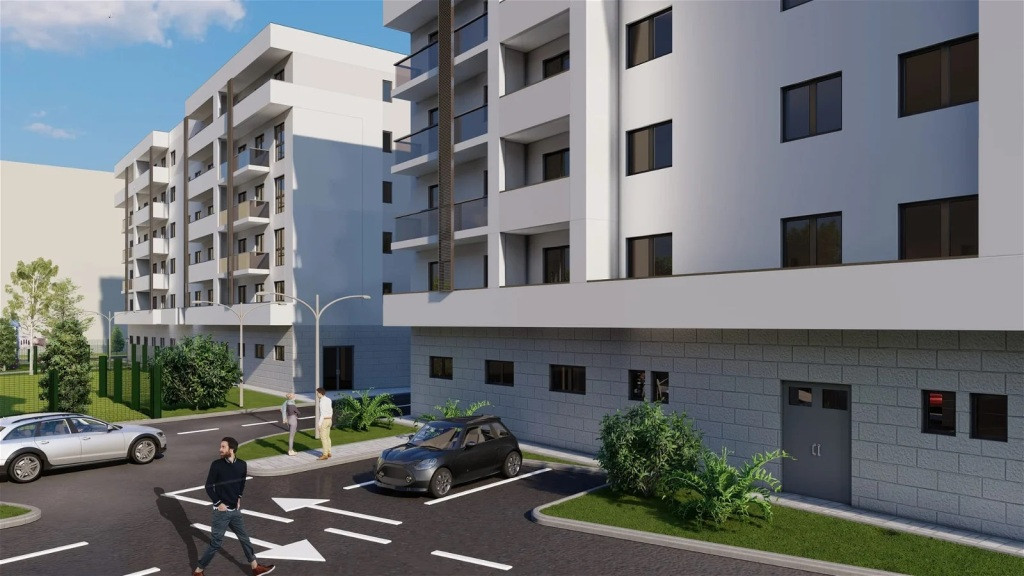 Apartament 2 camere decomandat, 64,95 mp, de vanzare in Visani Iasi, bloc nou