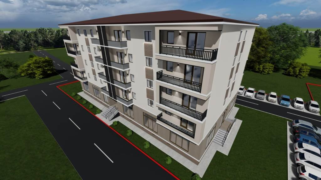 De vanzare apartament 2 camere decomandat, 61.10 mp, bloc nou Popas Pacurari 